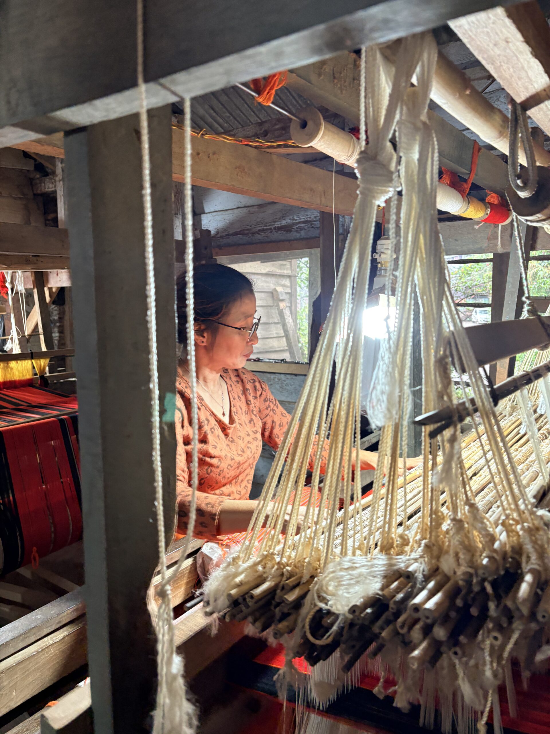 Traditional weaving and handicrafts